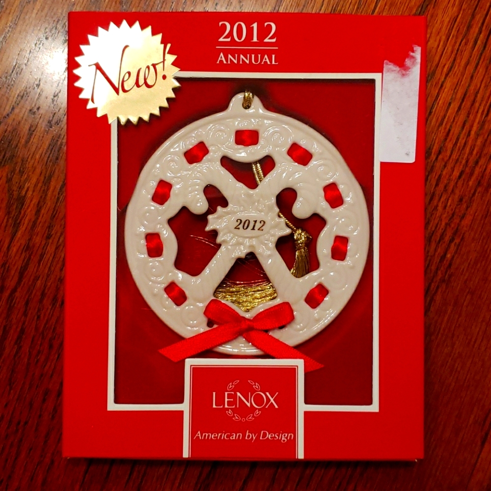Lenox 2012 Christmas Ornament